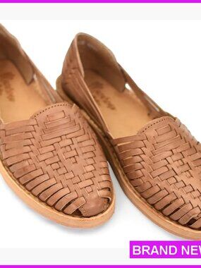 Handmade Leather Huarache Sandals Comfortable Wedge Boho Chic Casual